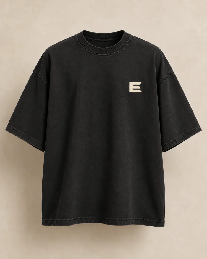 The Maker Tee, front-view garment concept