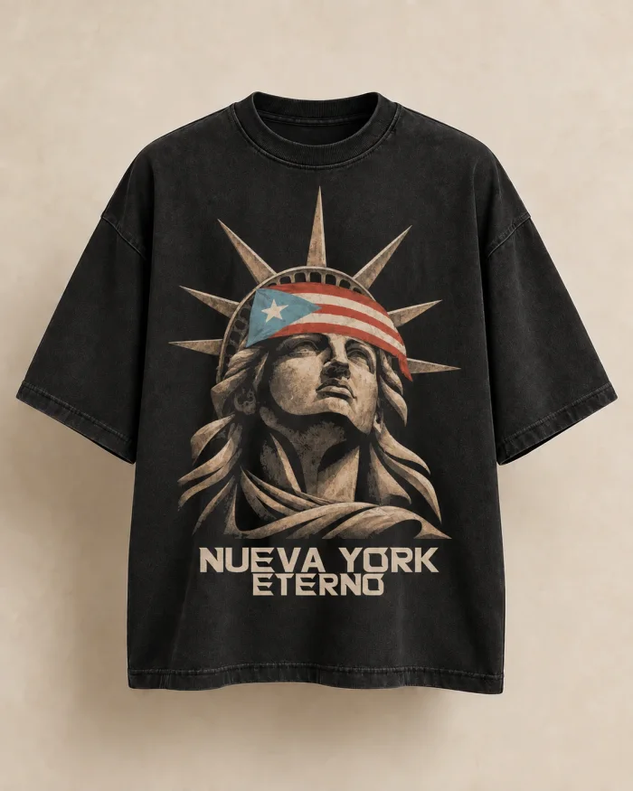 The Raíces Tee, front-view garment concept