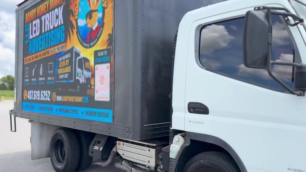 The Handy Honey Bunny truck